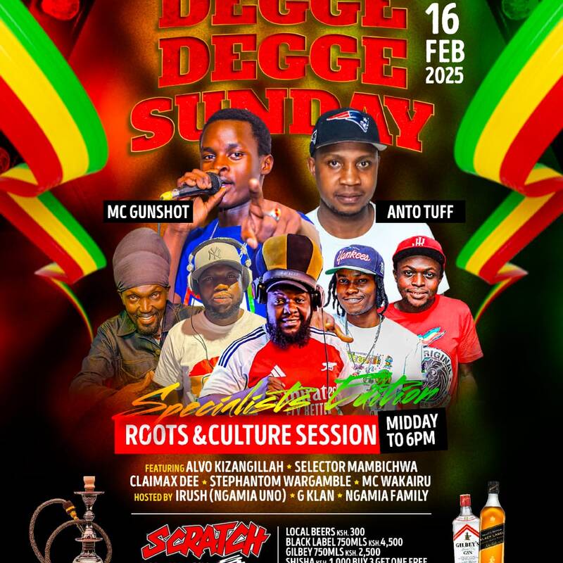 SCRATCH BAR  GRILL DEGGE DEGGE SUNDAYS TAKE 2 - DJ CLAIMAX DEE X STEPHENTOM WARGAMBLE
