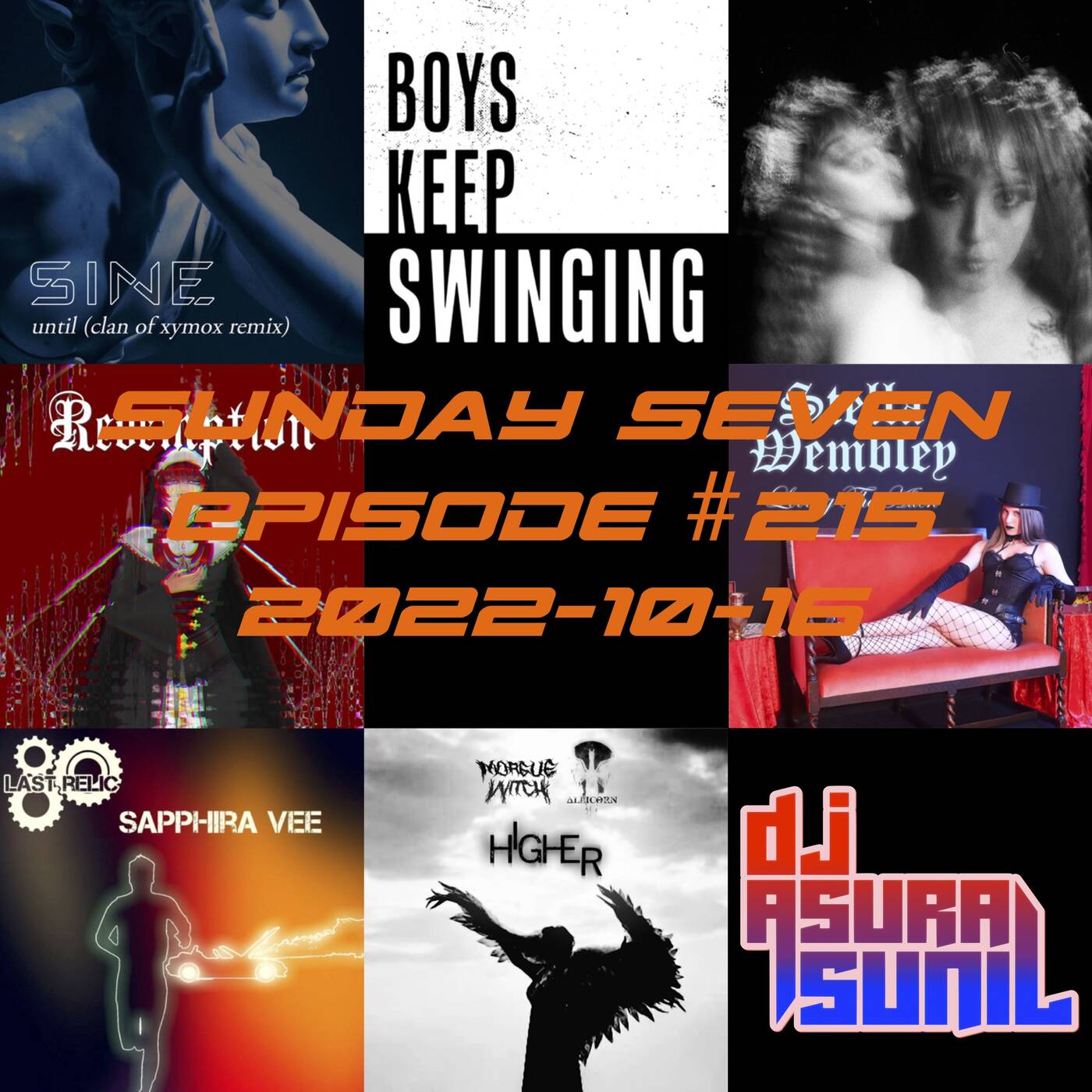 DJ AsuraSunil's Sunday Seven Mixshow #215 - 20221016 episode artwork