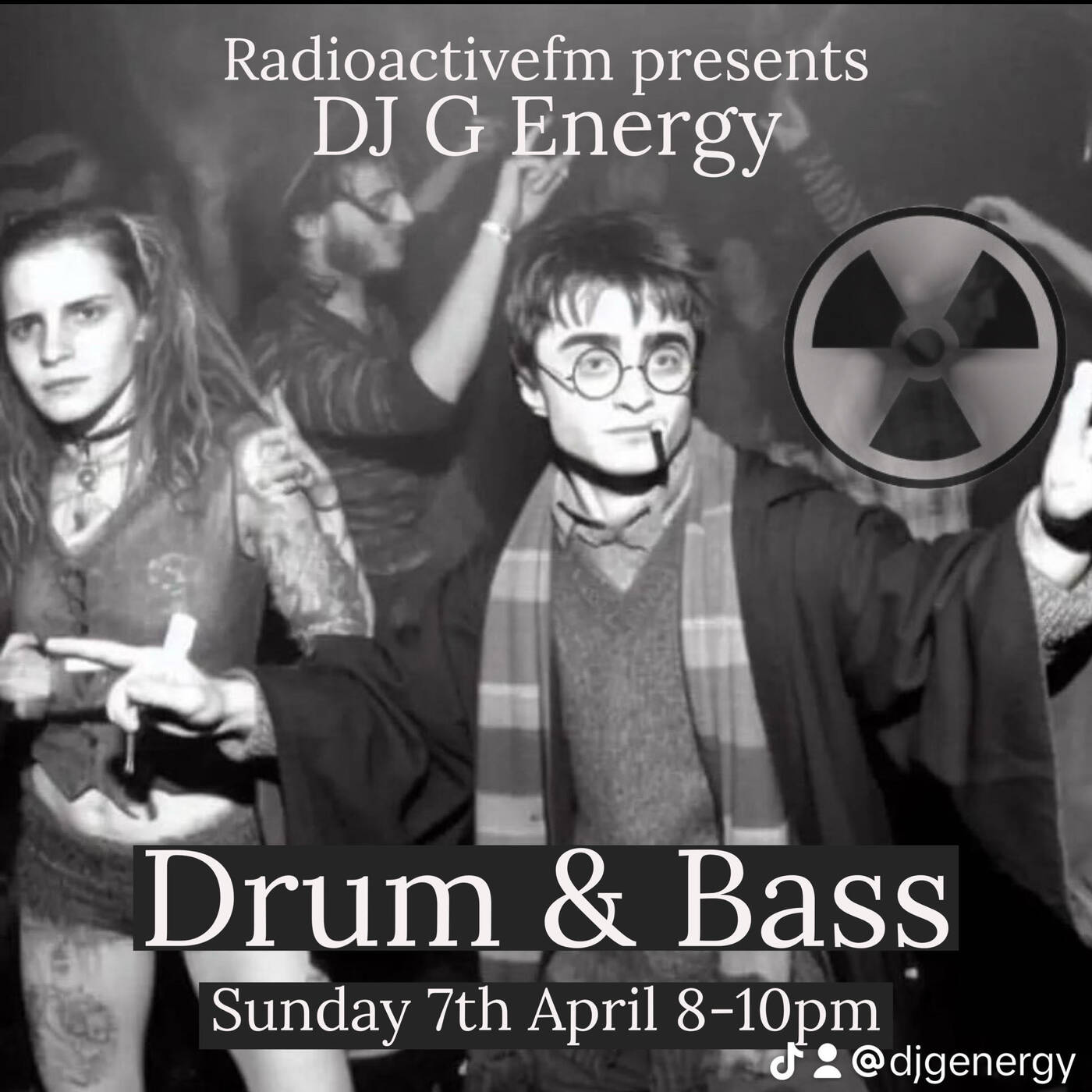 Live DnB mix on RadioActiveFm 7th April episode artwork
