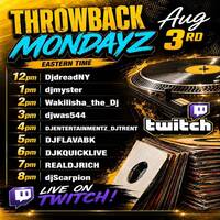 THROWBACK MONDAYZ🚄RAID🚨TRAIN🚆 Hosted By @djsird1 🕕6-7🕖PM🚨EST‼️ (AUG 3, 2026) by DjKquickLive Mixes