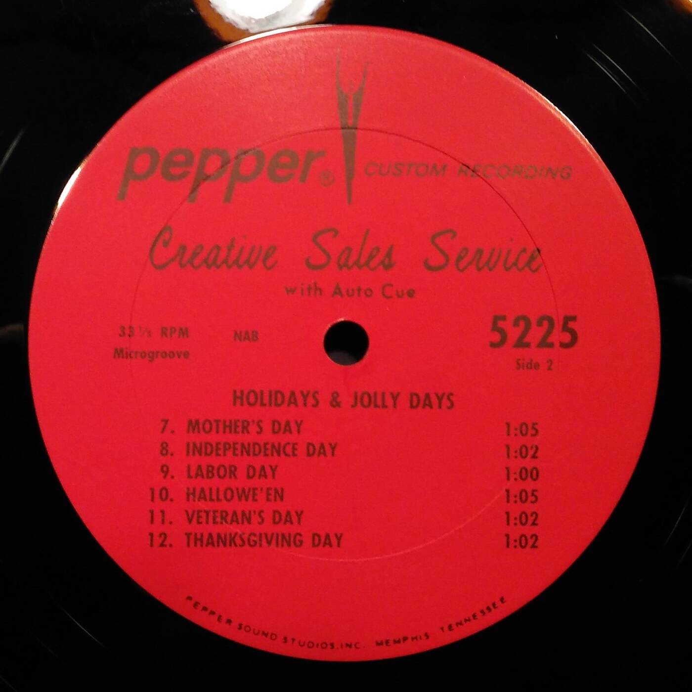 Pepper Custom Recording - Thanksgiving Day (Production Music) episode artwork