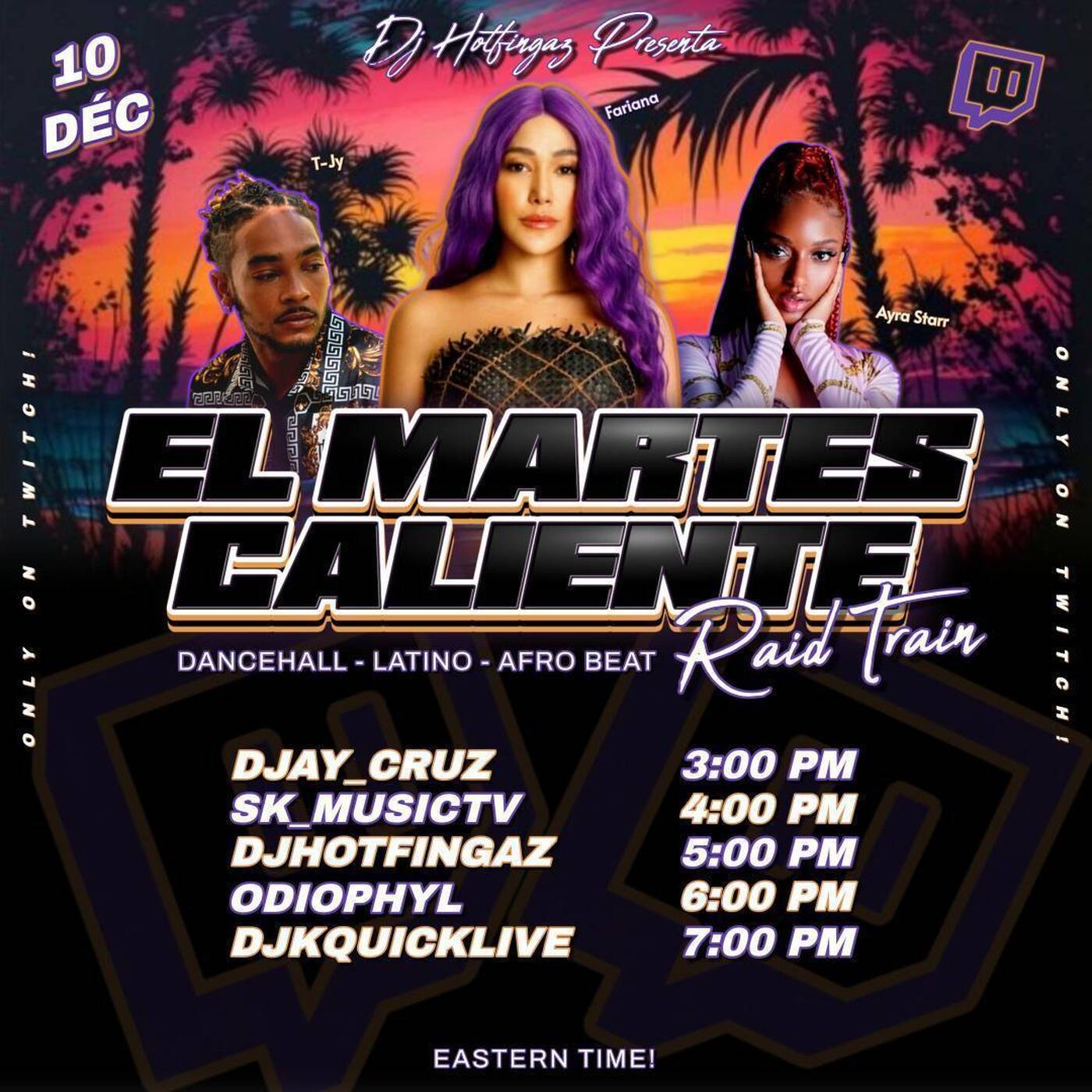 ELMARTESCALIENTERAIDTRAINHosted By @djhotfingaz 7-8PMEST‼️ | (DEC 10, 2024) episode artwork