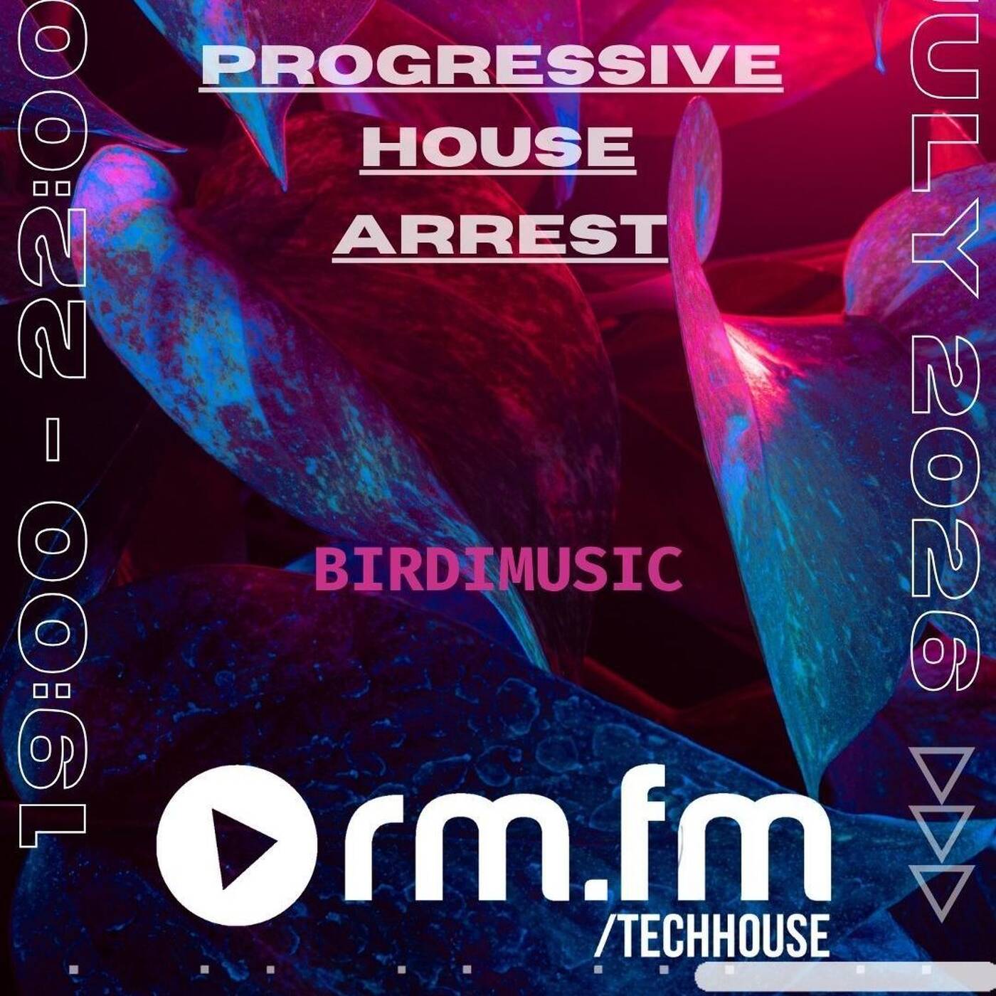 Progressive House Arrest #1 - 01.07.2026 Birdimusic - Radioshow (RM FM Techhouse) episode artwork