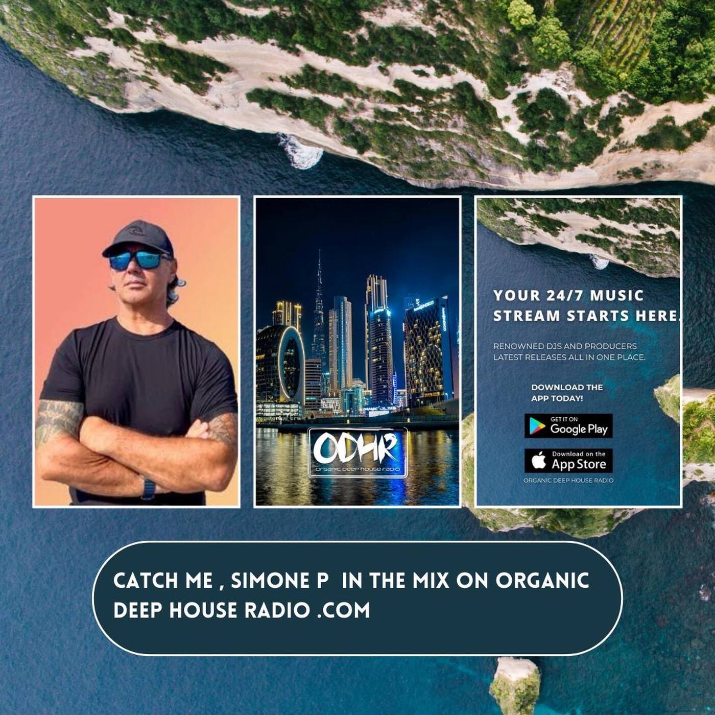 Vol.#069_Simone P_Come_to_my_Deep_House_ODHR_March_mix episode artwork