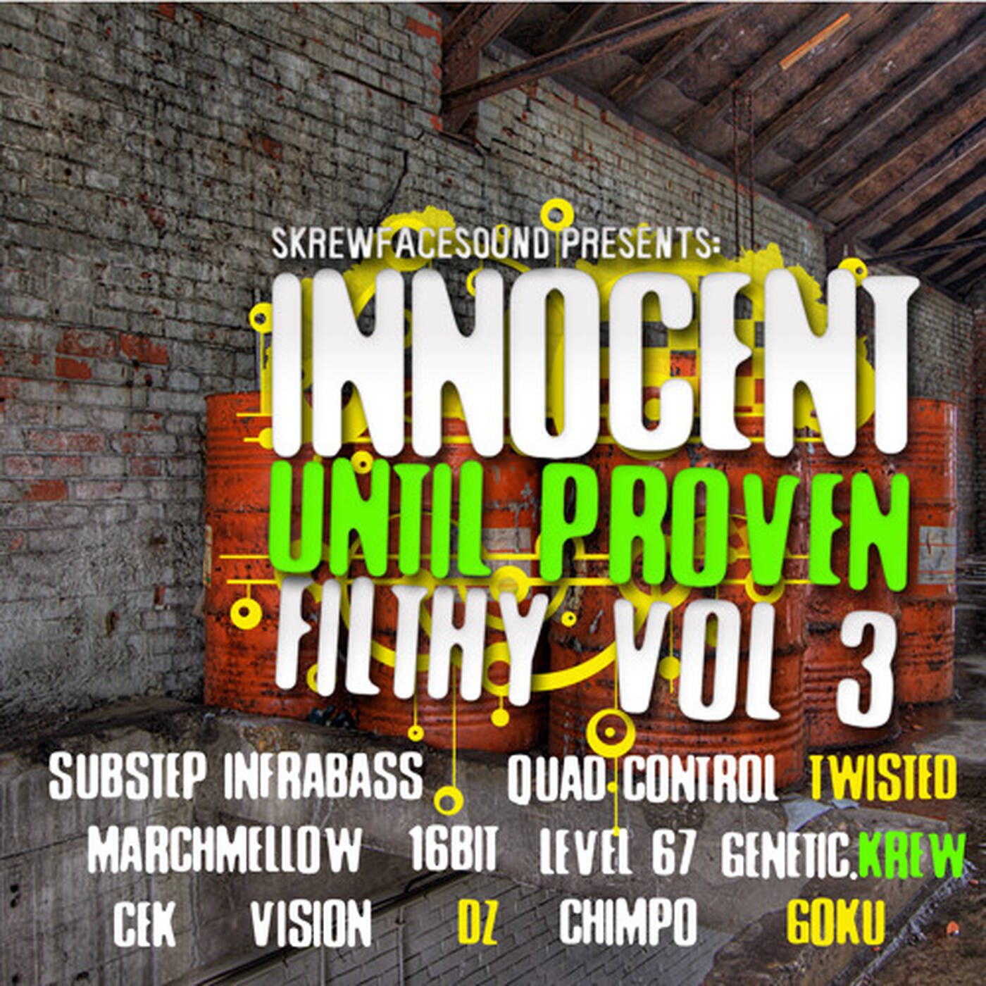 Skrewfacesound - Innocent Until Proven Filthy Volume 3 (2009) episode artwork