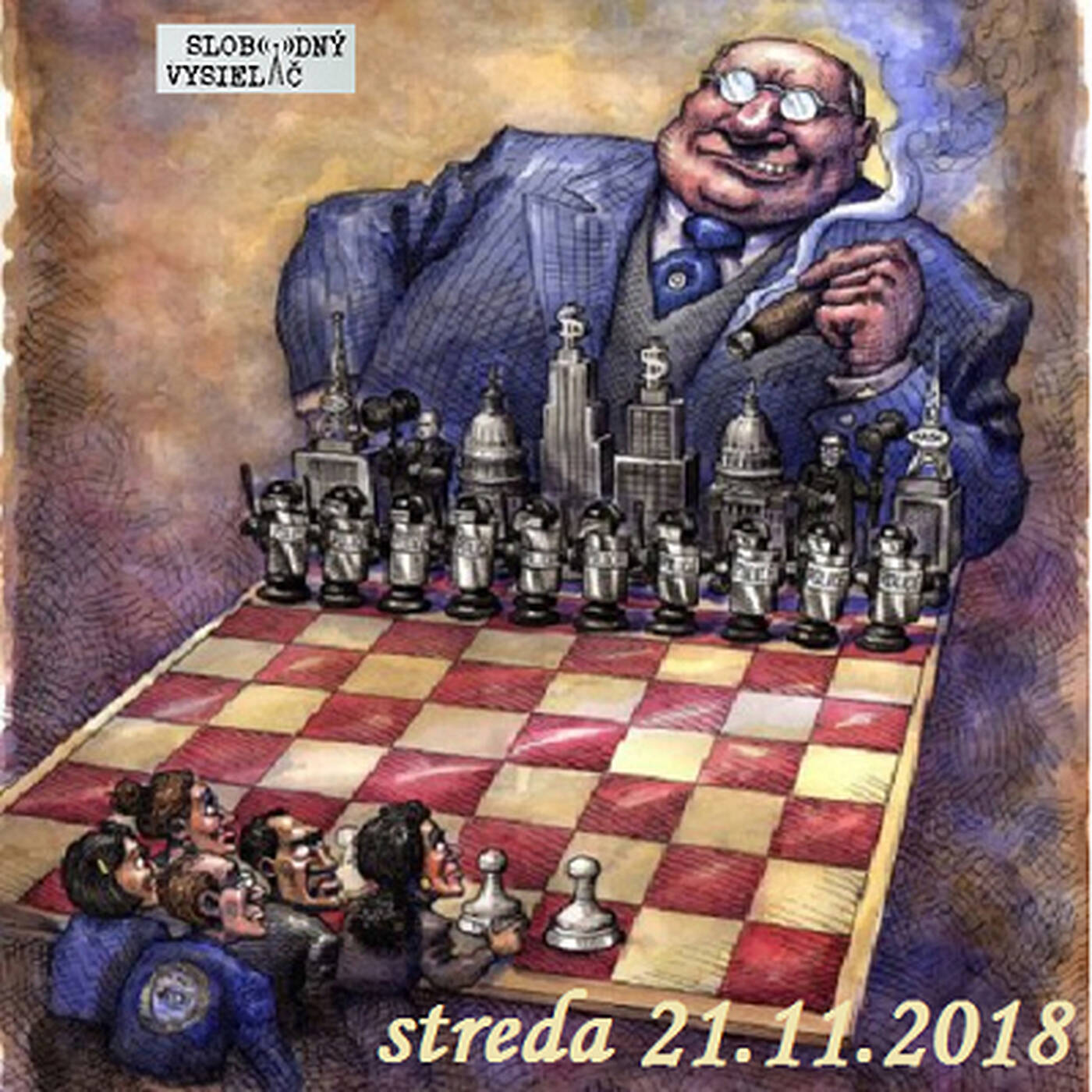 V prvej línii - 2018-11-21 Demokracia v životnom ohrození… episode artwork
