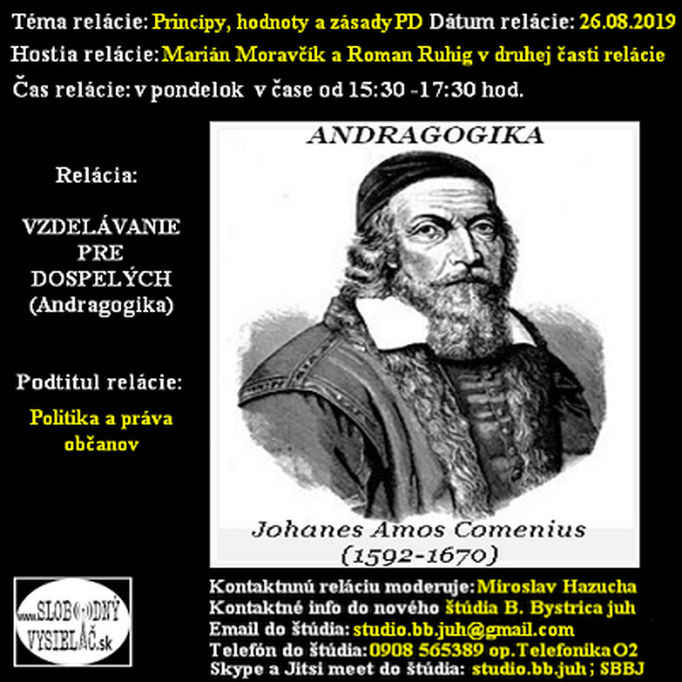 Vzdelávanie pre dospelých 159 - 2019-08-26 Princípy, hodnoty a zásady PD... episode artwork