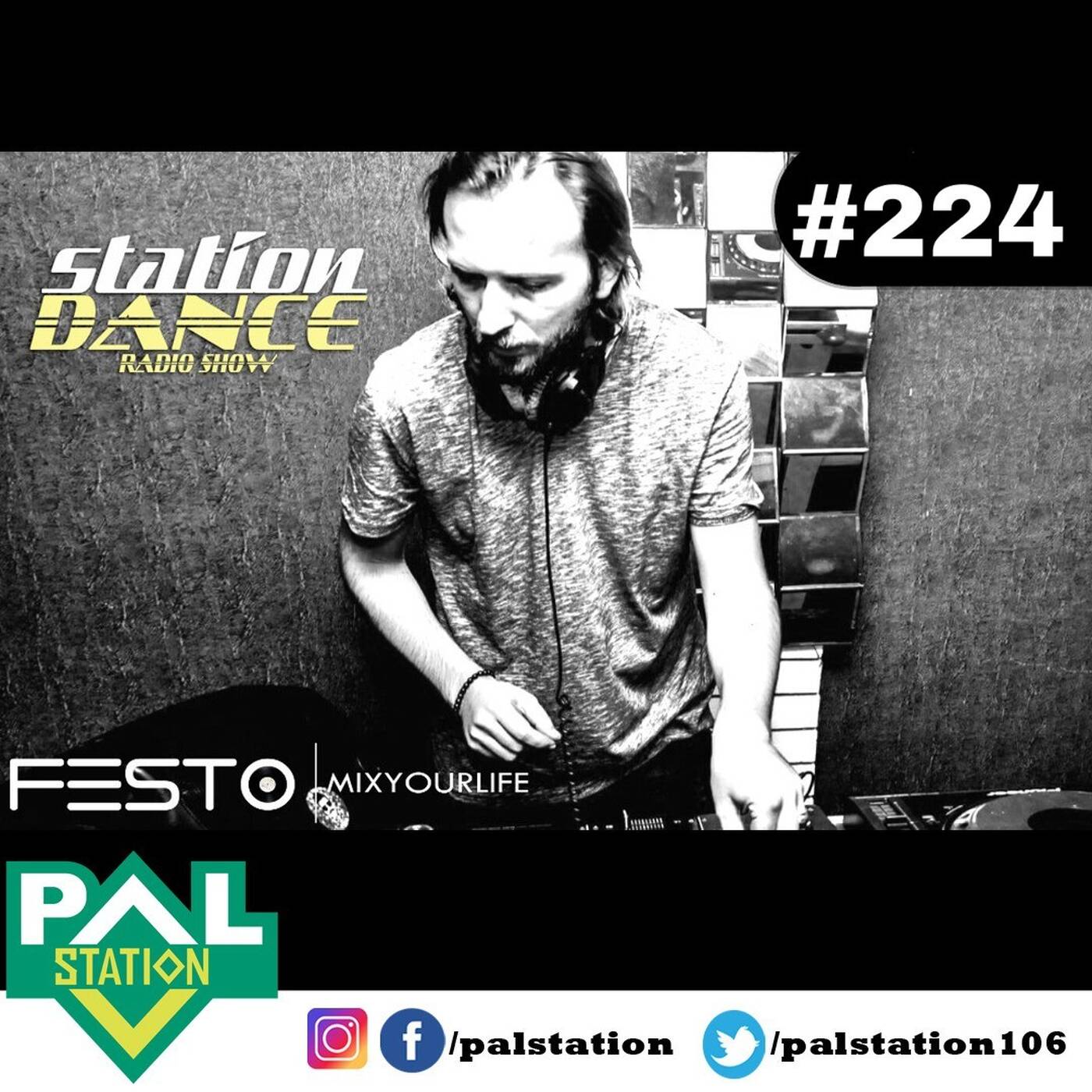 DJFESTO STATIONDANCE 2019 RADIOSHOW #224 - 05 NISAN Part1 episode artwork