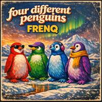 Four different penquins by frenq