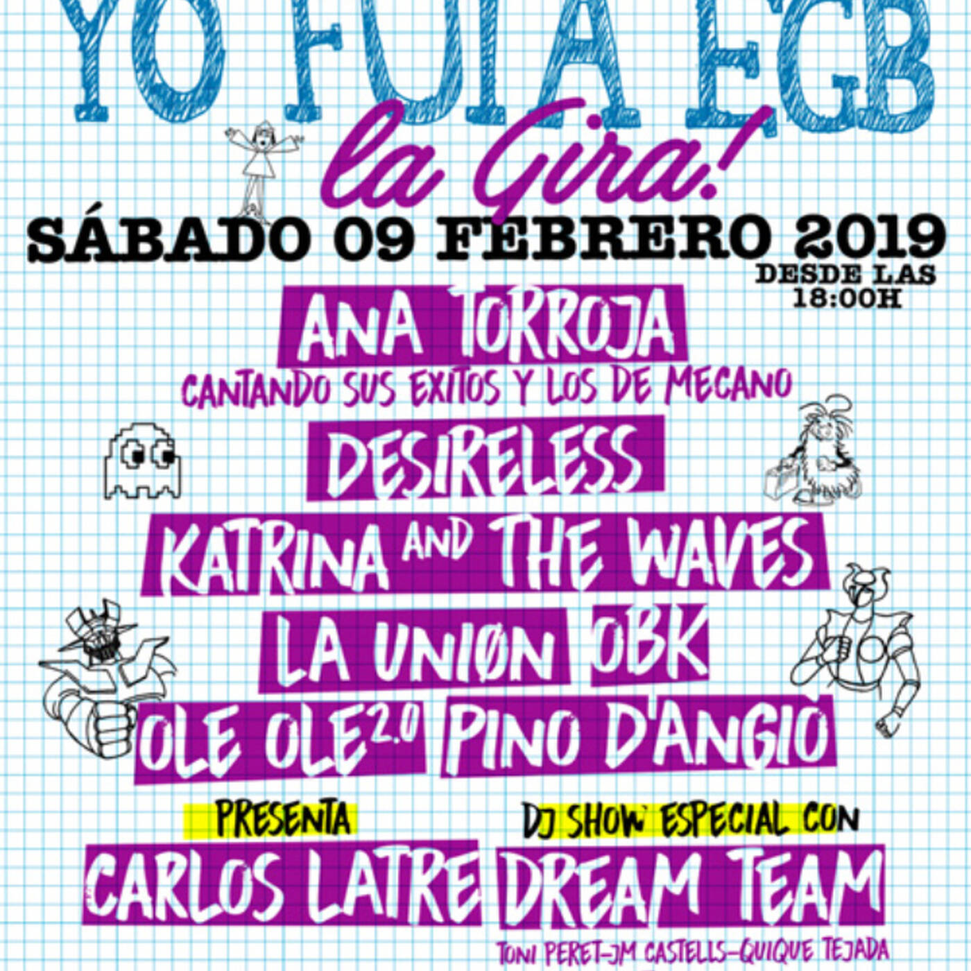 Music Play Programa 53 - Especial Yo fui a EGB la gira Palau Sant Jordi Barcelona