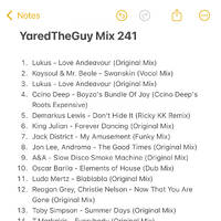 YaredTheGuy Mix 241 by Yaredtheguy