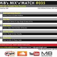 MIB MIX-N-MATCH #035 [ 130 BPM ] MIBROADSHOW-COM by MIB Roadshow
