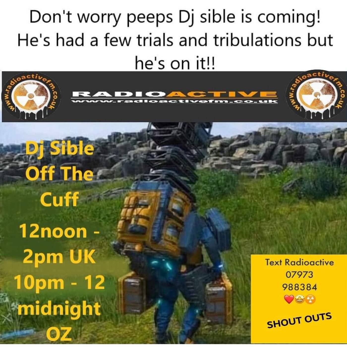 Dj Sible Off The Cuff With A Bit Of OldSkool 91....27.3.21