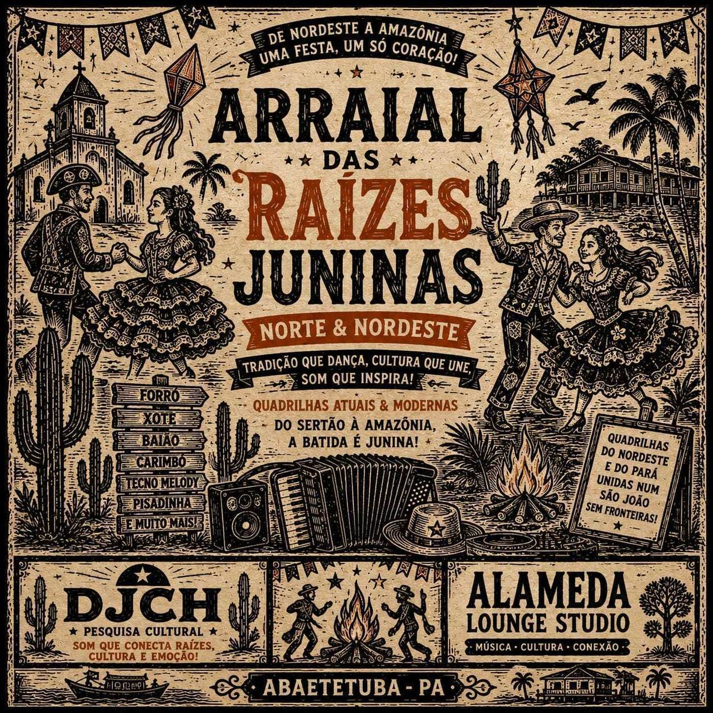 QUADRILHAS TRADIÇÃO JUNINA DO NORTE AO NORDESTE DJCH episode artwork