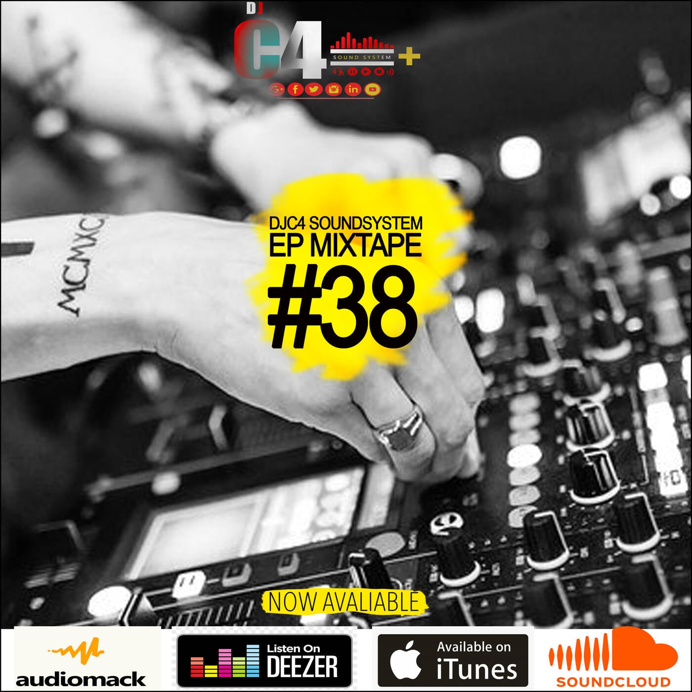 DJC4SOUNDSYSTEM EP MIXTAPE #38 episode artwork