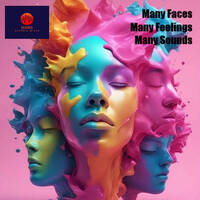 DeepREDMixed Sessions - Presents | Many Faces, Many Feelings, Many Sounds - artwork by @HelekShun by DeepRED | DeepREDMixed Sessions