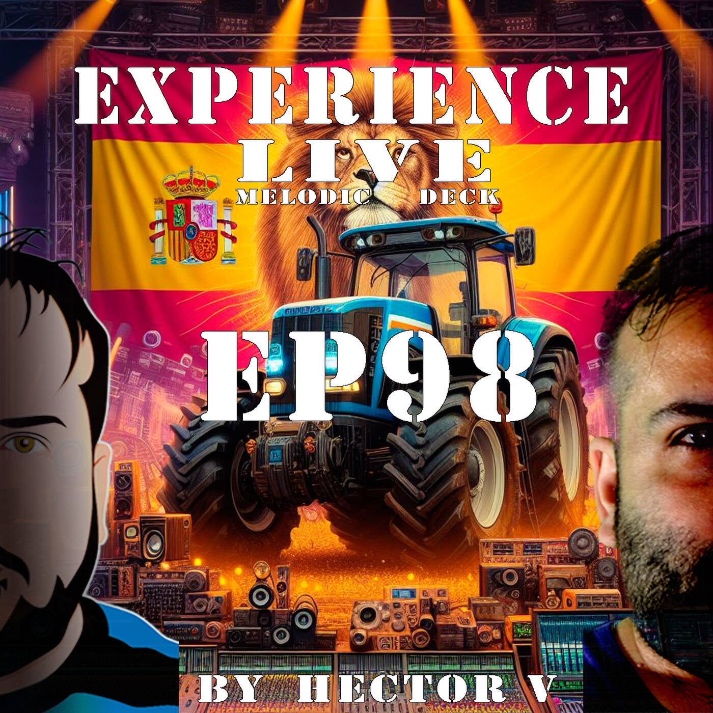 Experience Live Melodic Deck EP98 By Hector V (08-02-2024) episode artwork