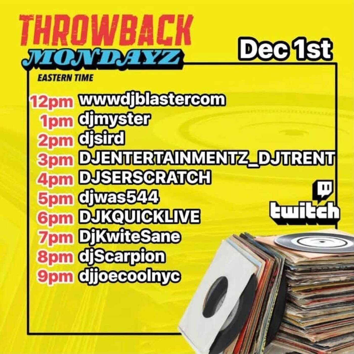THROWBACKMONDAYZRAIDTRAIN Hosted By @djsird1 6-7PMEST‼️(DEC 1, 2025) episode artwork