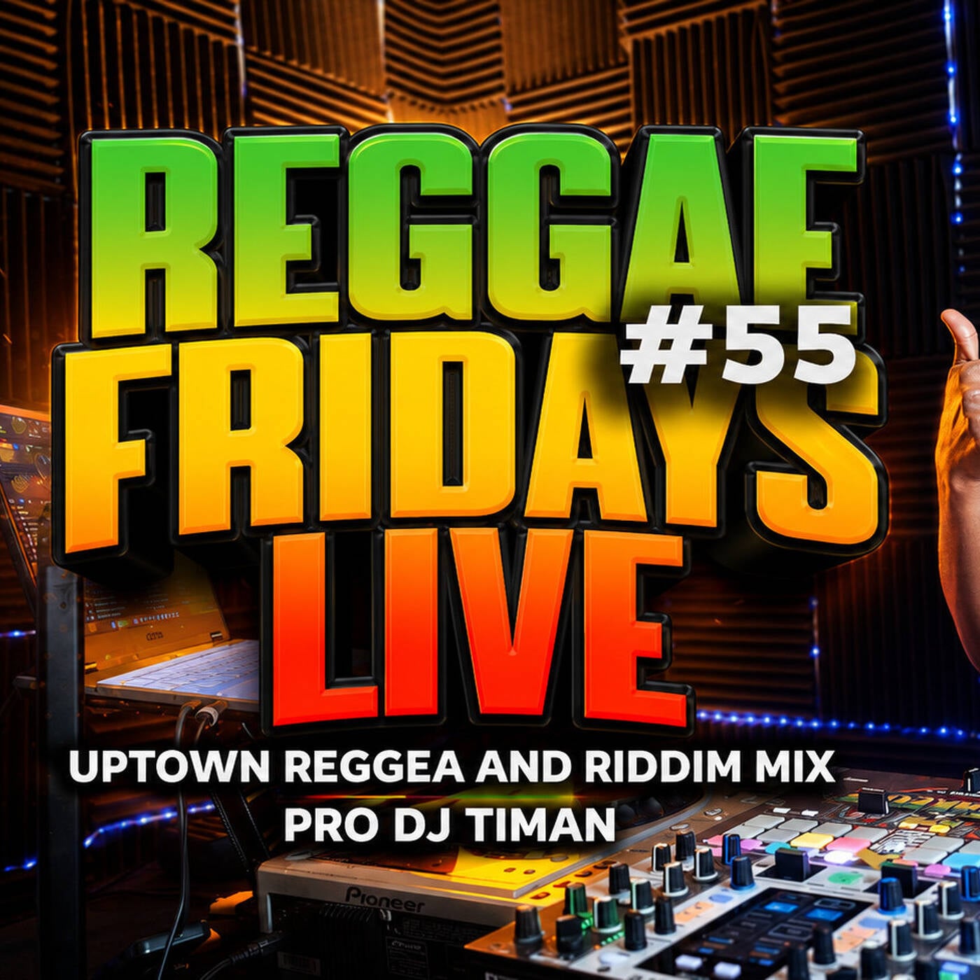 REGGAE FRIDAYS LIVE #55 🔥 Uptown Reggae & Riddim Mix 2026 |  ⁨@prodjtiman⁩ episode artwork