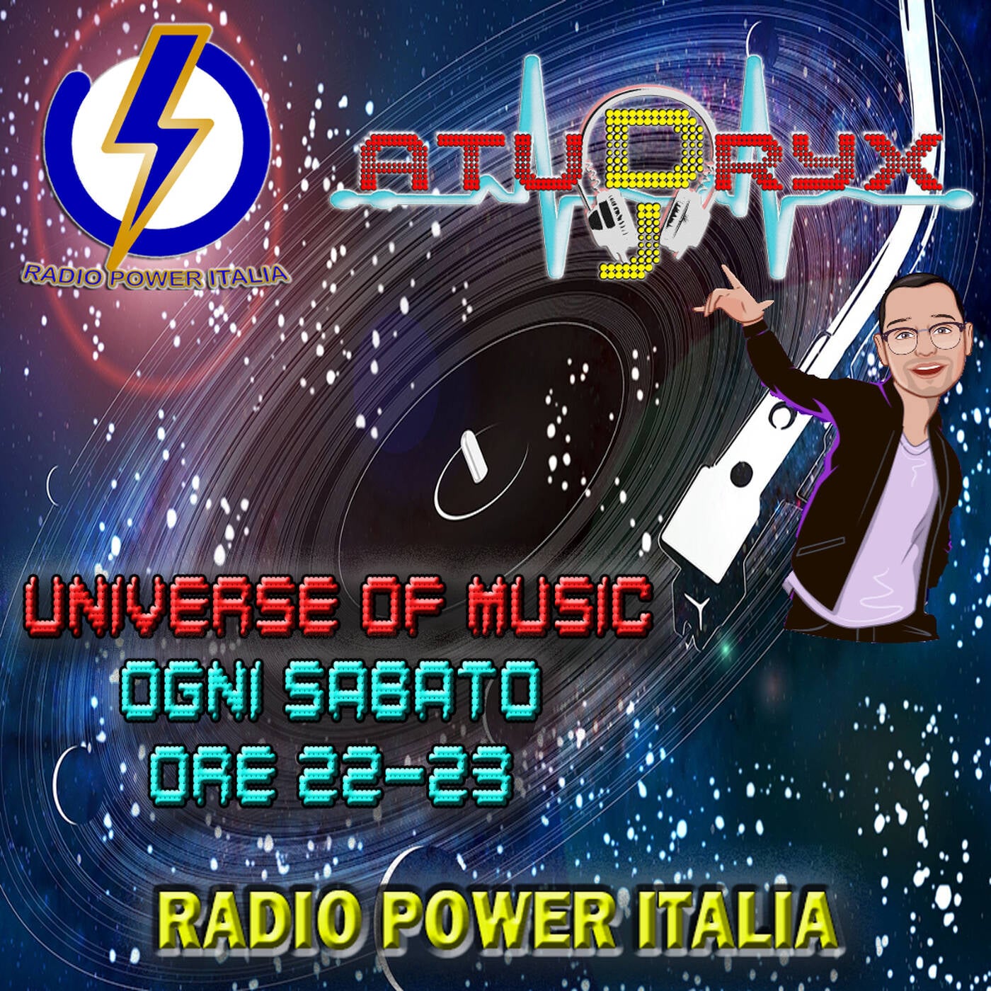 Atudryx Dj - Universe Of Music Vol 4 (Live on www.radiopoweritalia.net every Saturday Night) FREE DOWNLOAD episode artwork