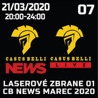 Casus belli news 07 - 2020-03-21 Laserové zbrane 01 a Aktuálne udalosti zo sveta a konfliktov by Slobodný Vysielač