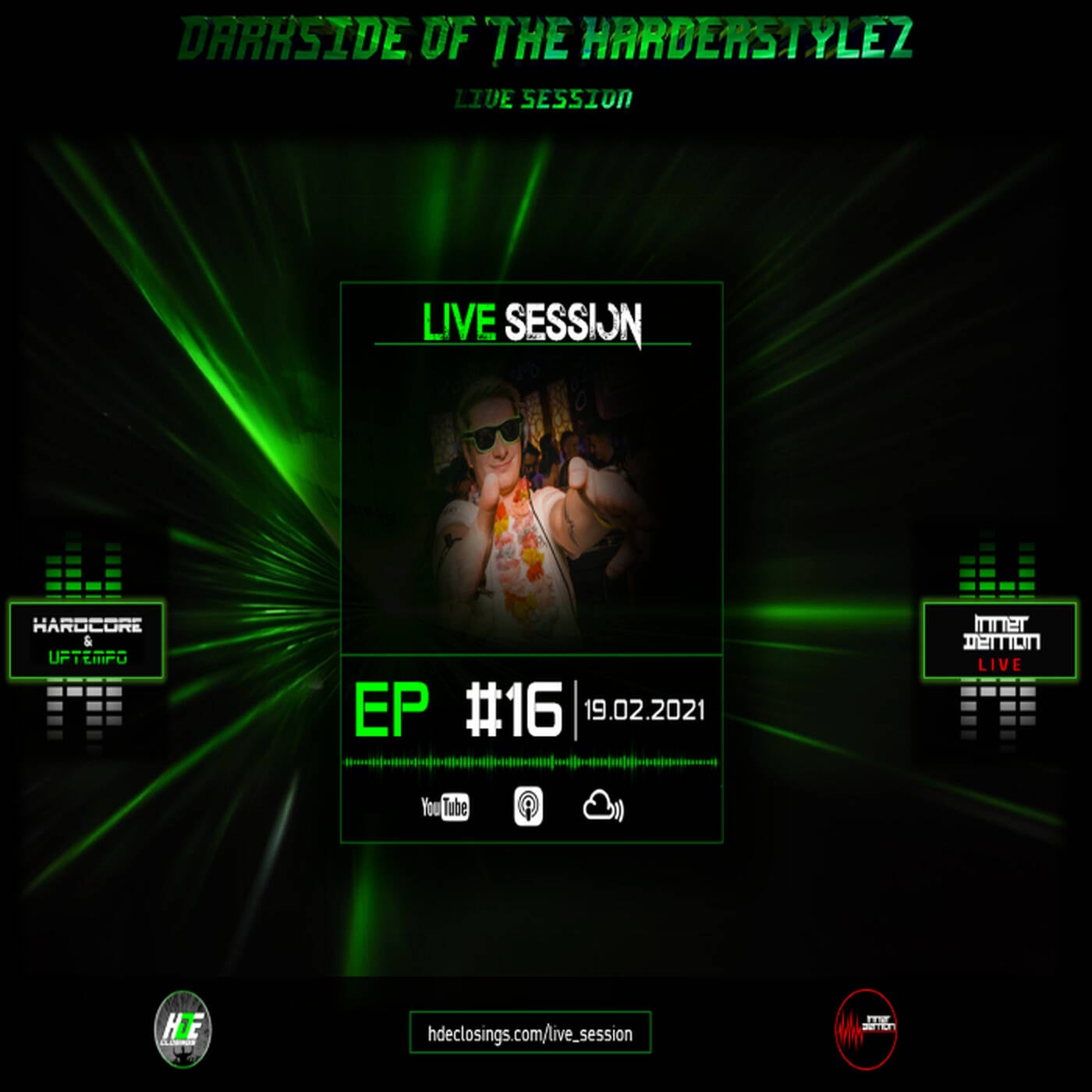 Darkside of the Harderstylez - Live Session\'s