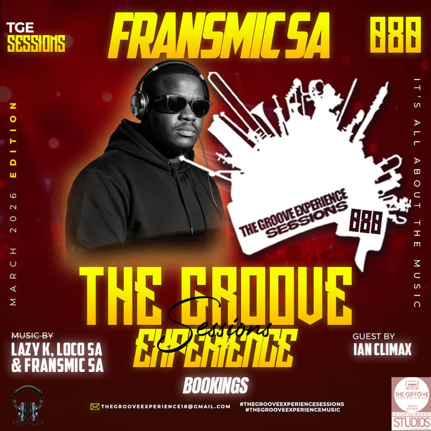 The Groove Experience Sessions 080 (Mixed By Fransmic SA March Edition 2026) The Groove Experience Sessions 080 (Mixed By Fransmic SA March Edition 2026)