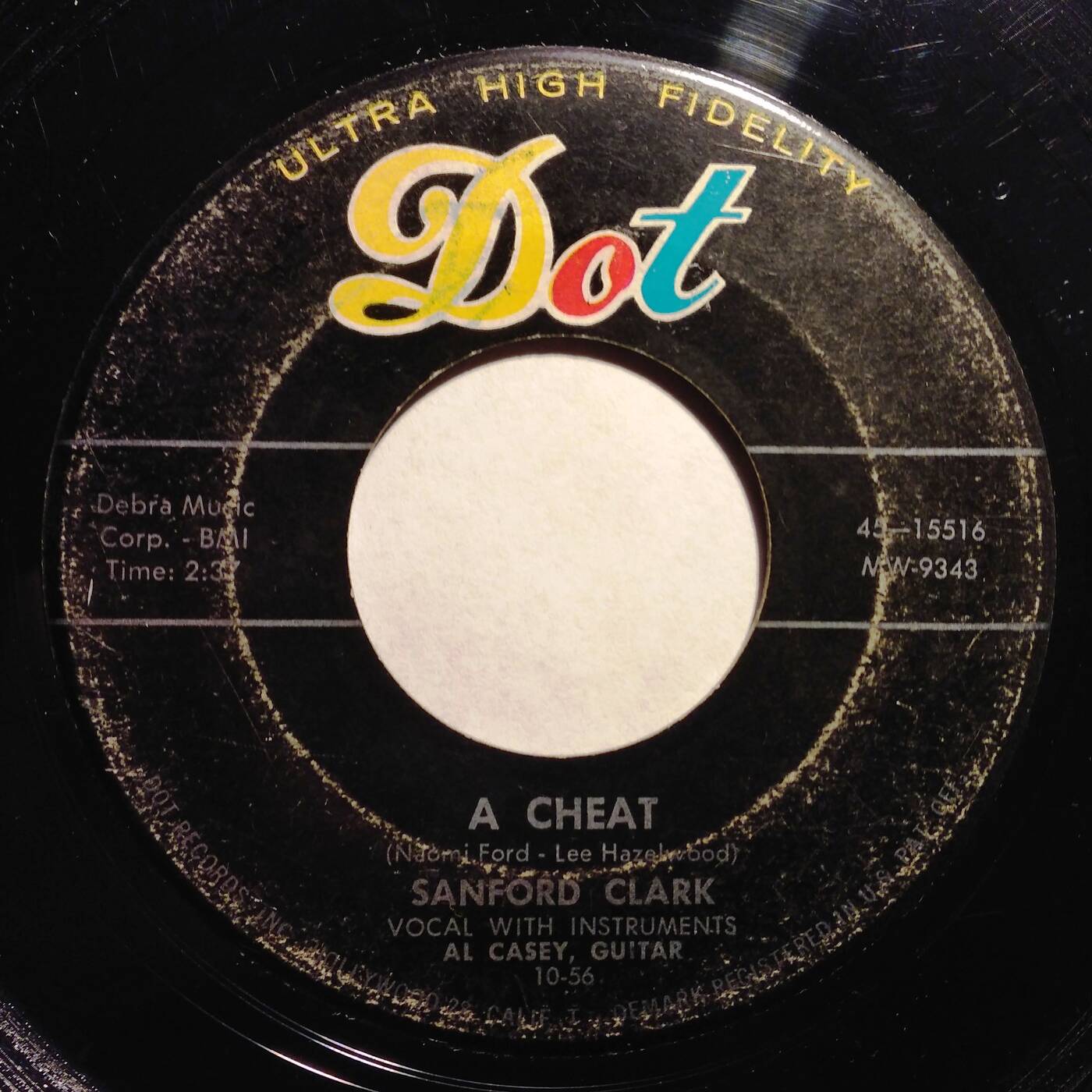 Sanford Clark - A Cheat (1956 Dot Records 45-111516) episode artwork