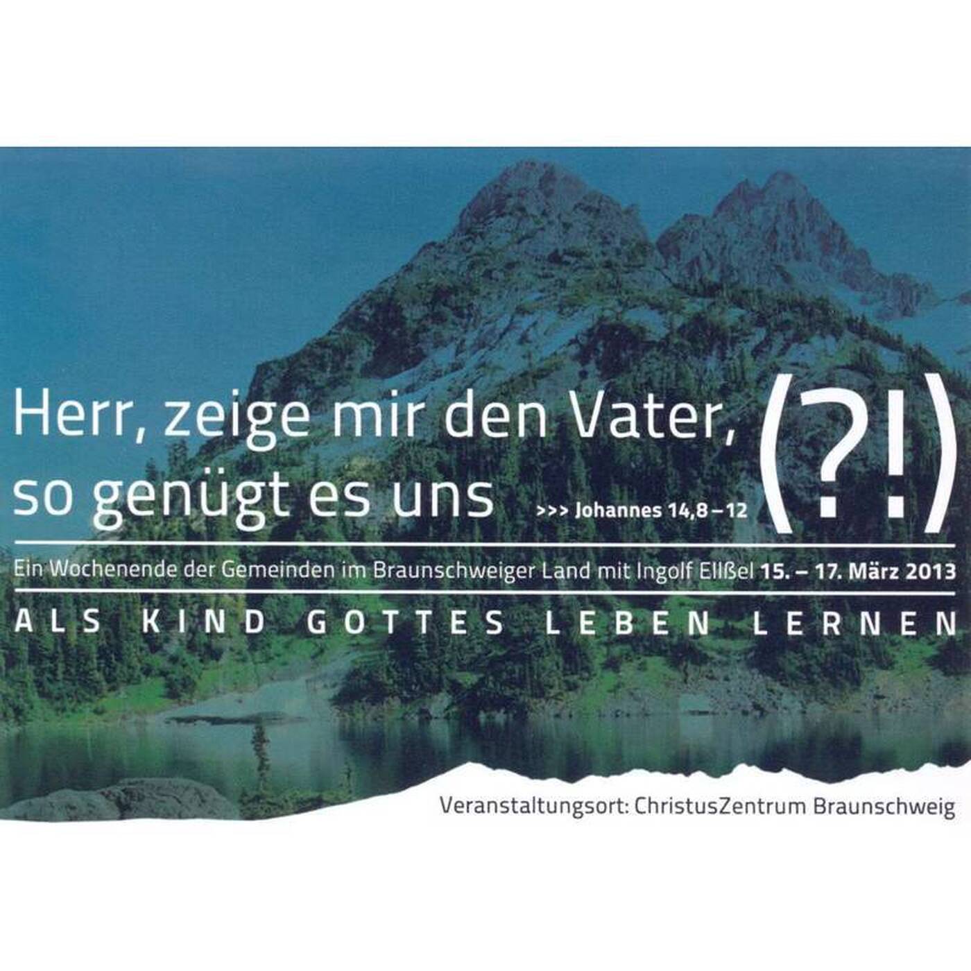 16.03.13 | Das Kümmern Gottes leben | Ingolf Ellßel episode artwork