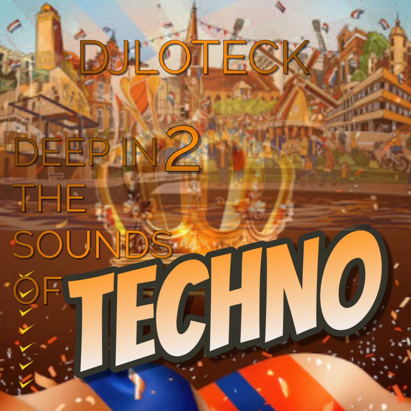 DJ Loteck - Deep into the Sounds of Techno #VI April '25 episode artwork