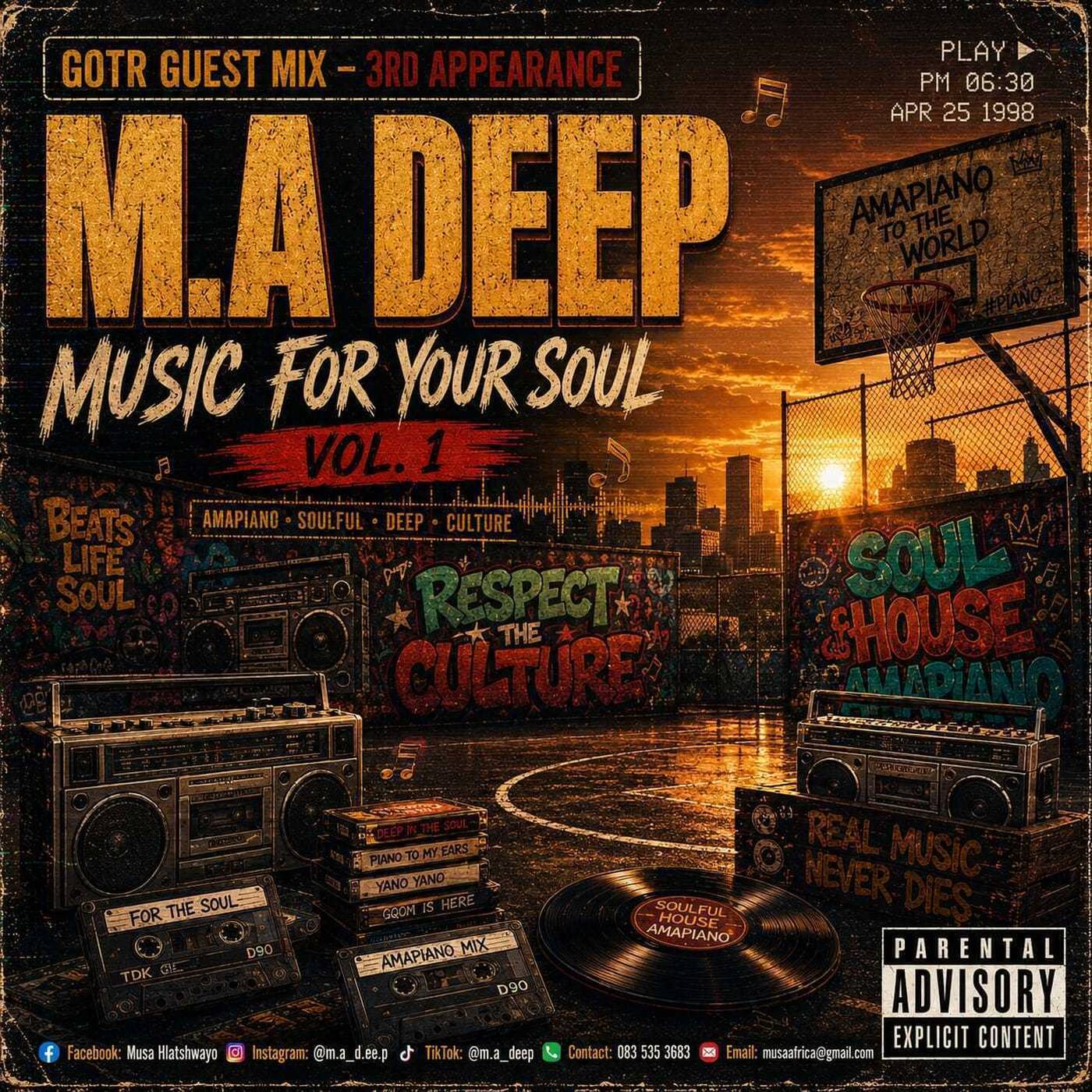 GOTR Guest Mix by M.A DEEP - Music For Your Soul Vol1 (Piano Mix) episode artwork