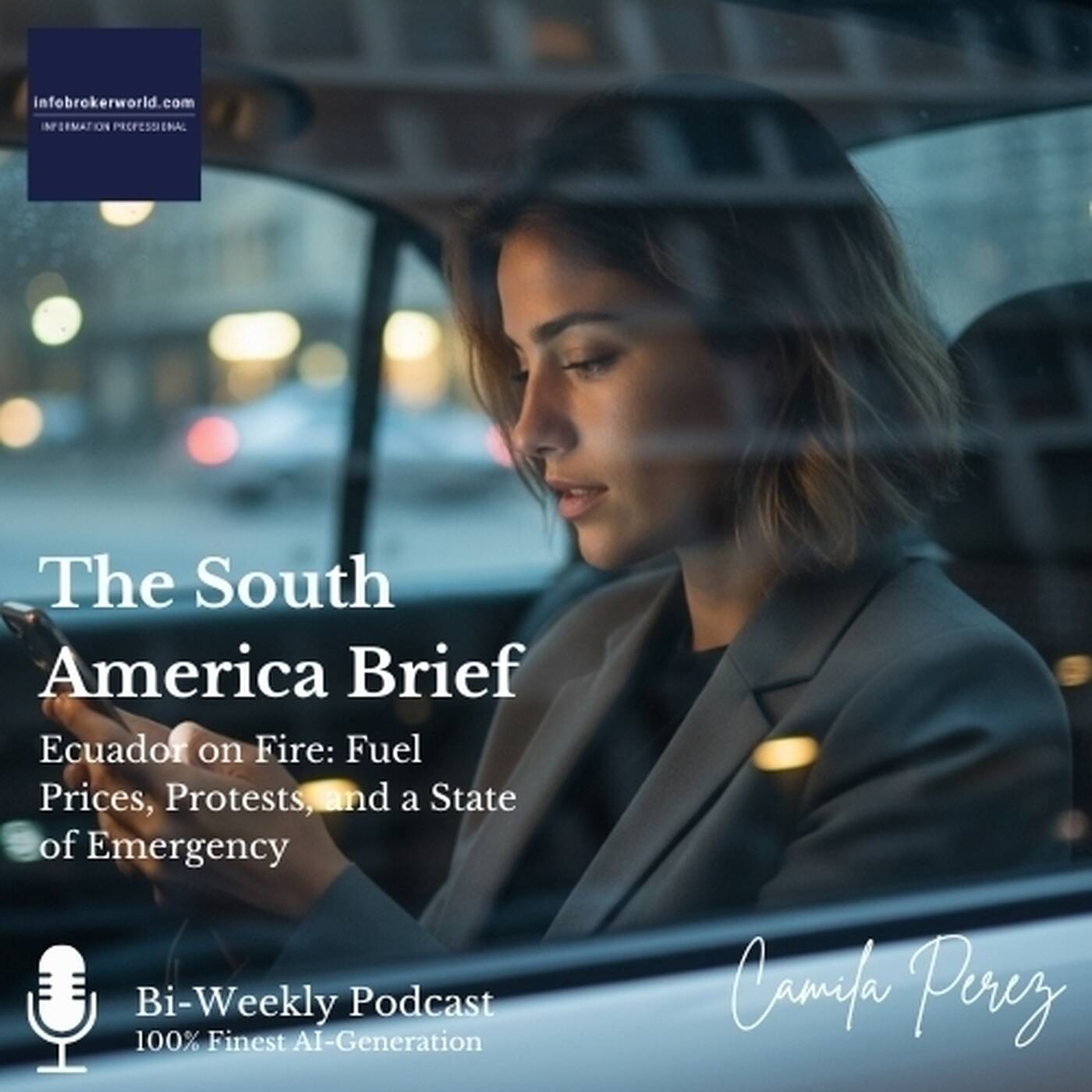 Ecuador on Fire: Fuel Prices, Protests, and a State of Emergency - The South America Brief 2025#40 episode artwork