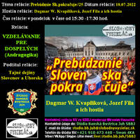 Vzdelávanie 308 - 2022-07-18 Prebúdzanie Slovenska pokračuje (25.) by Slobodný Vysielač