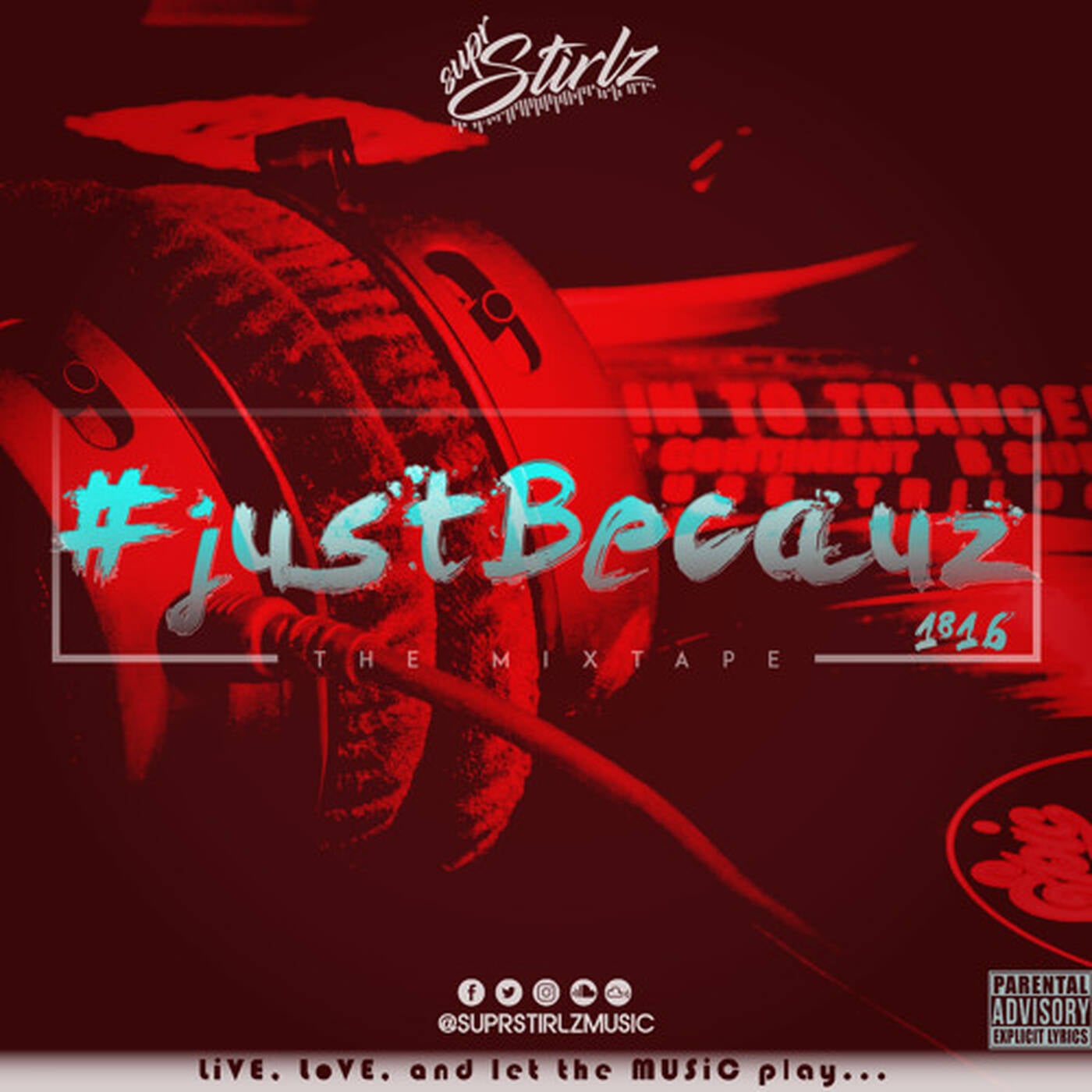 #justBecauz 1816 episode artwork