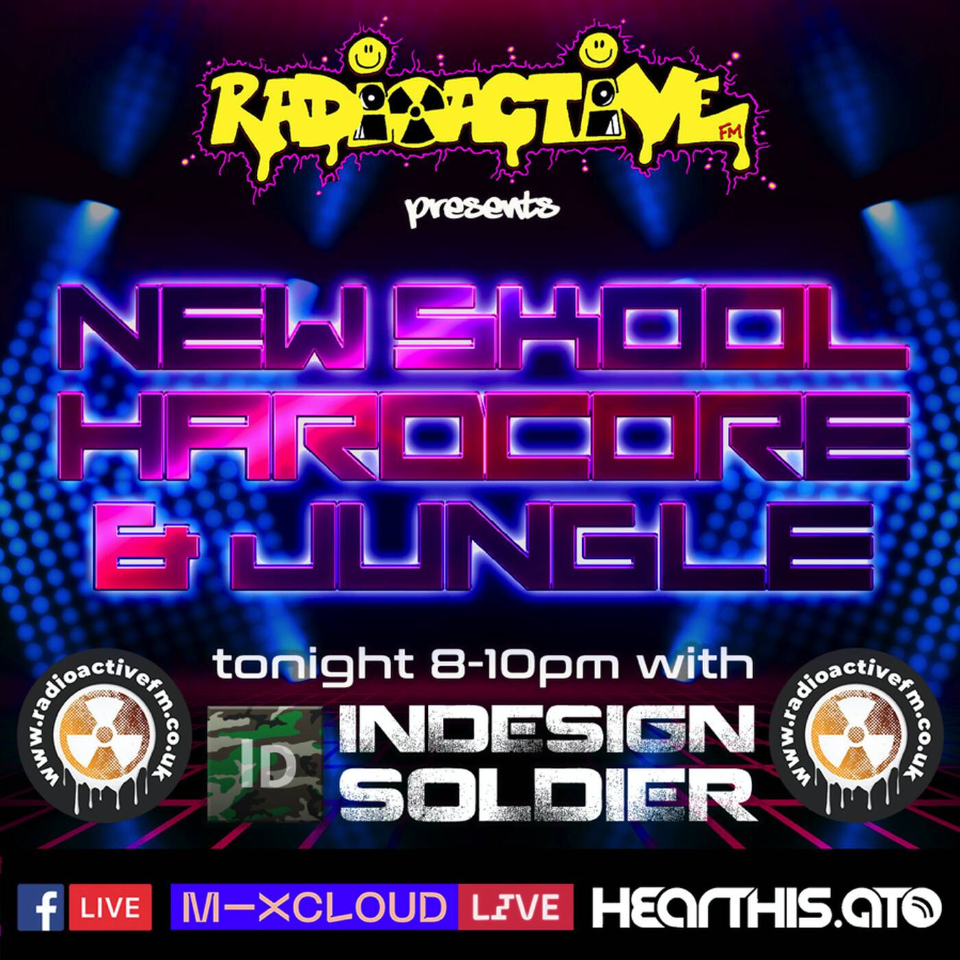 Indesign Soldier | New Skool Hardcore & Jungle Show | 210223 episode artwork