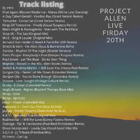 Live Friday 200821 by Project Allen