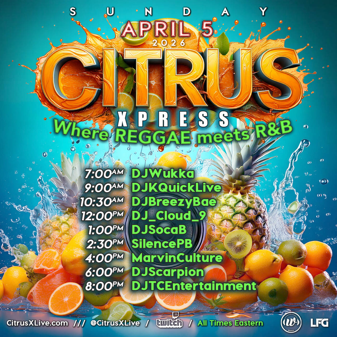 CITRUS EXPRESSRAIDTRAINHosted By @djwukka 9-10:30AMEST‼️(APR 5, 2026) episode artwork