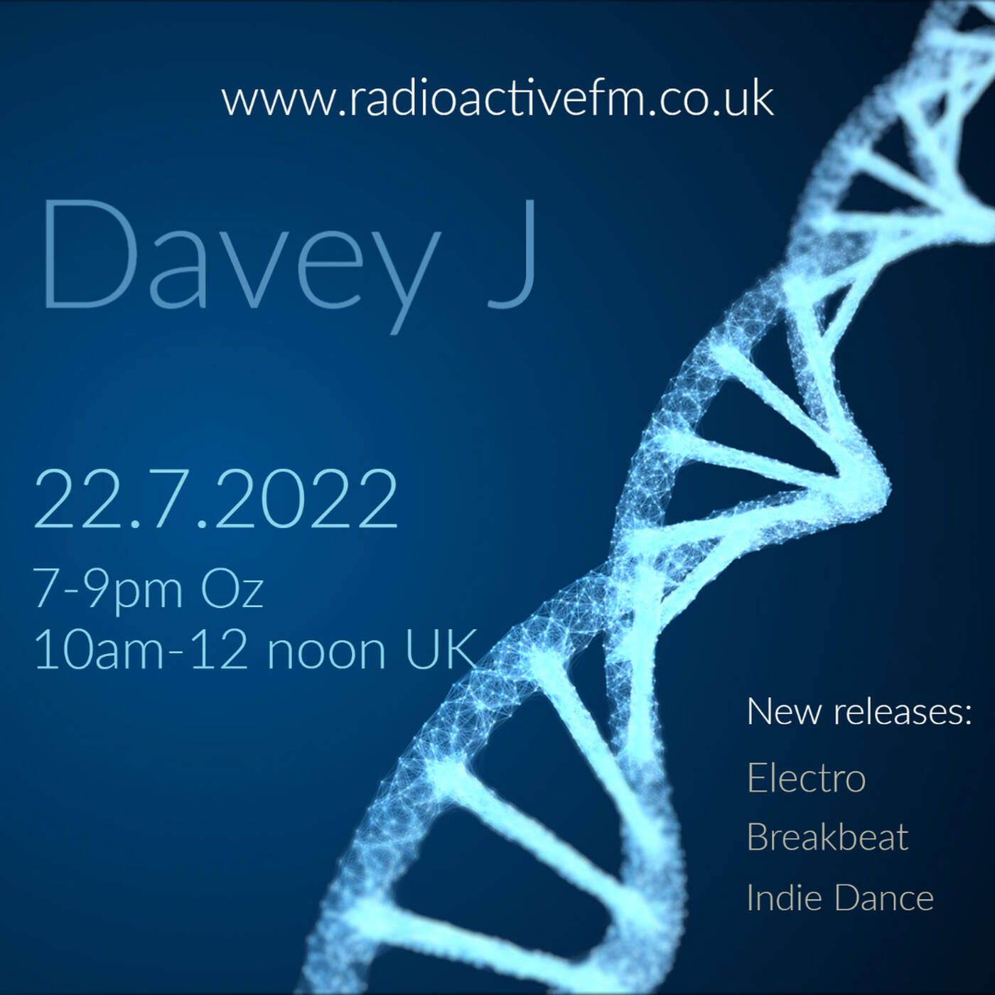Davey J - Under The Weather 22.7.2022 episode artwork