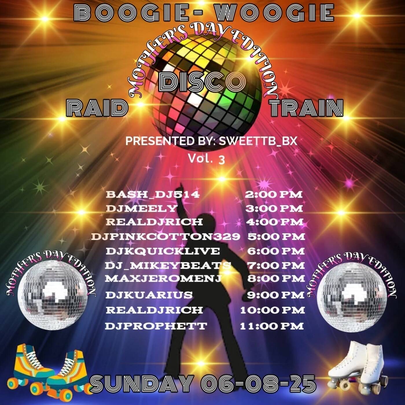 BOOGIEWOOGIEDISCORAIDTRAINVOL.3 Presented By @sweettb_bx 6-7PMEST (JUNE 08, 2025) episode artwork