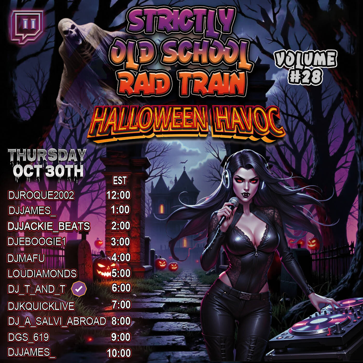 STRICTLYOLDSCHOOLRAID️TRAINVOL.28 Powered By @paulmendoza51 & @DJJames_7-8PMEST‼️(OCT 30) episode artwork