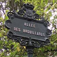 Allée des brouillards by Gérard Delassus