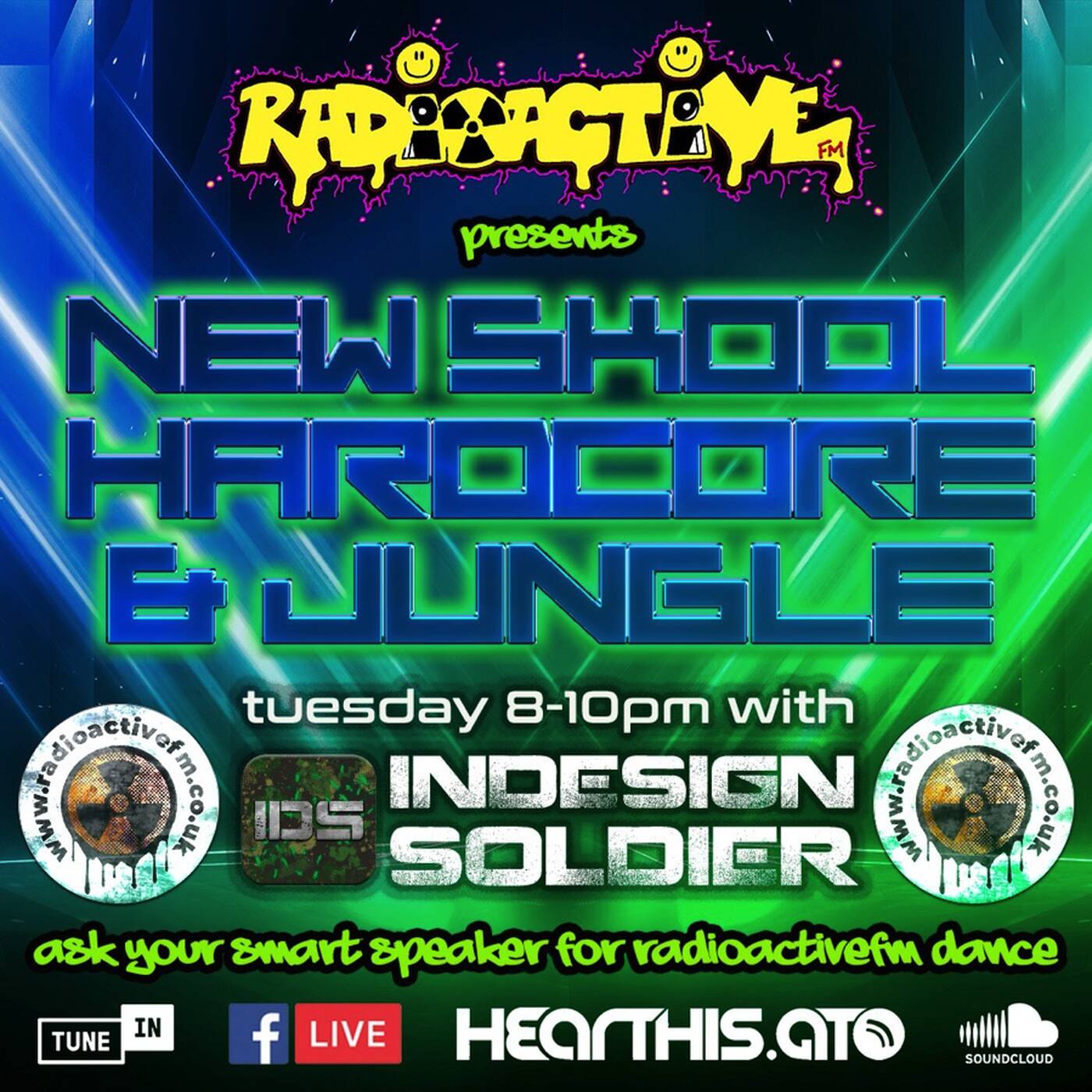 Indesign Soldier | The New Skool Hardcore & Jungle Show | 050324 episode artwork