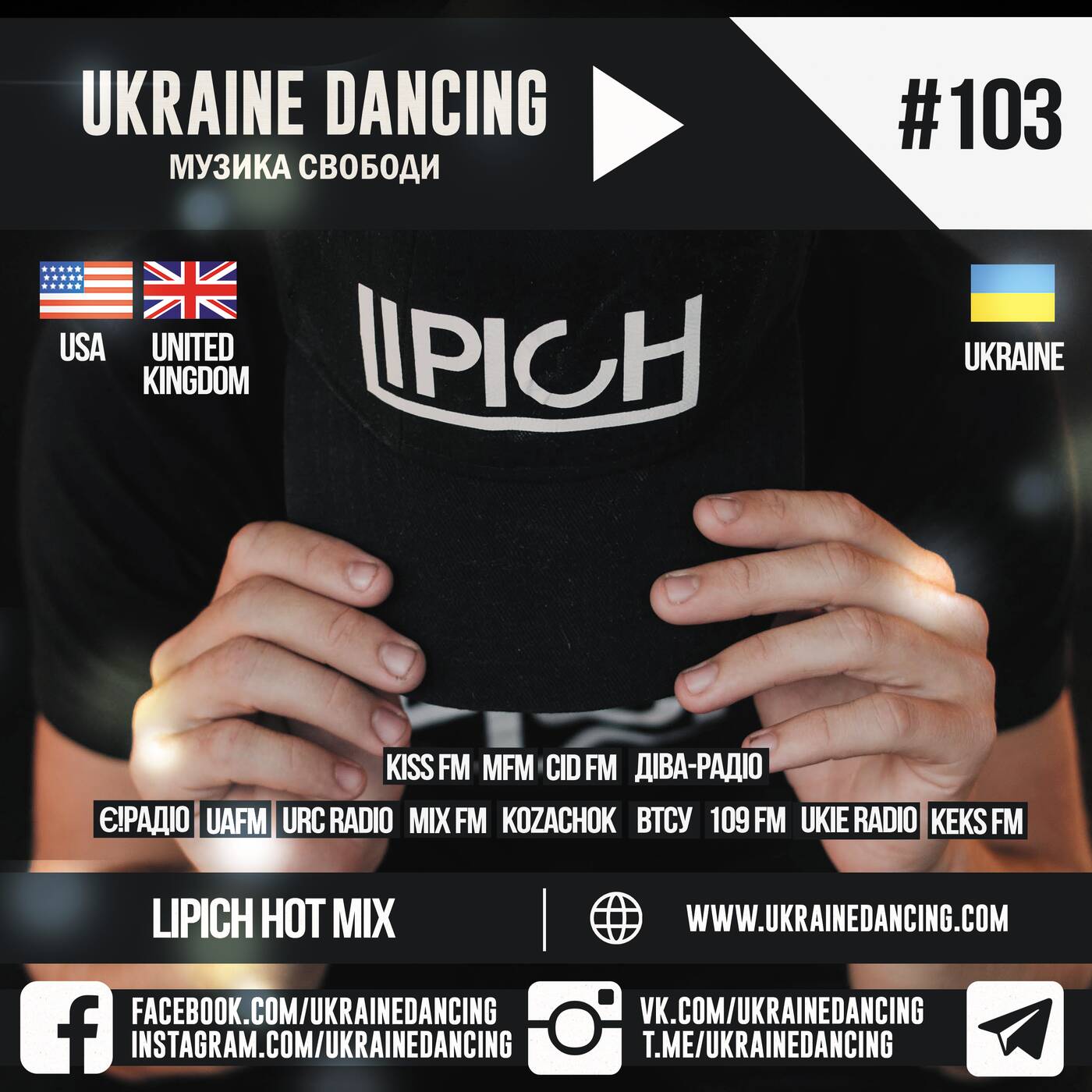Ukraine Dancing - Podcast #103 (Mix by Lipich) [KEXXX FM 15.11.2019]
