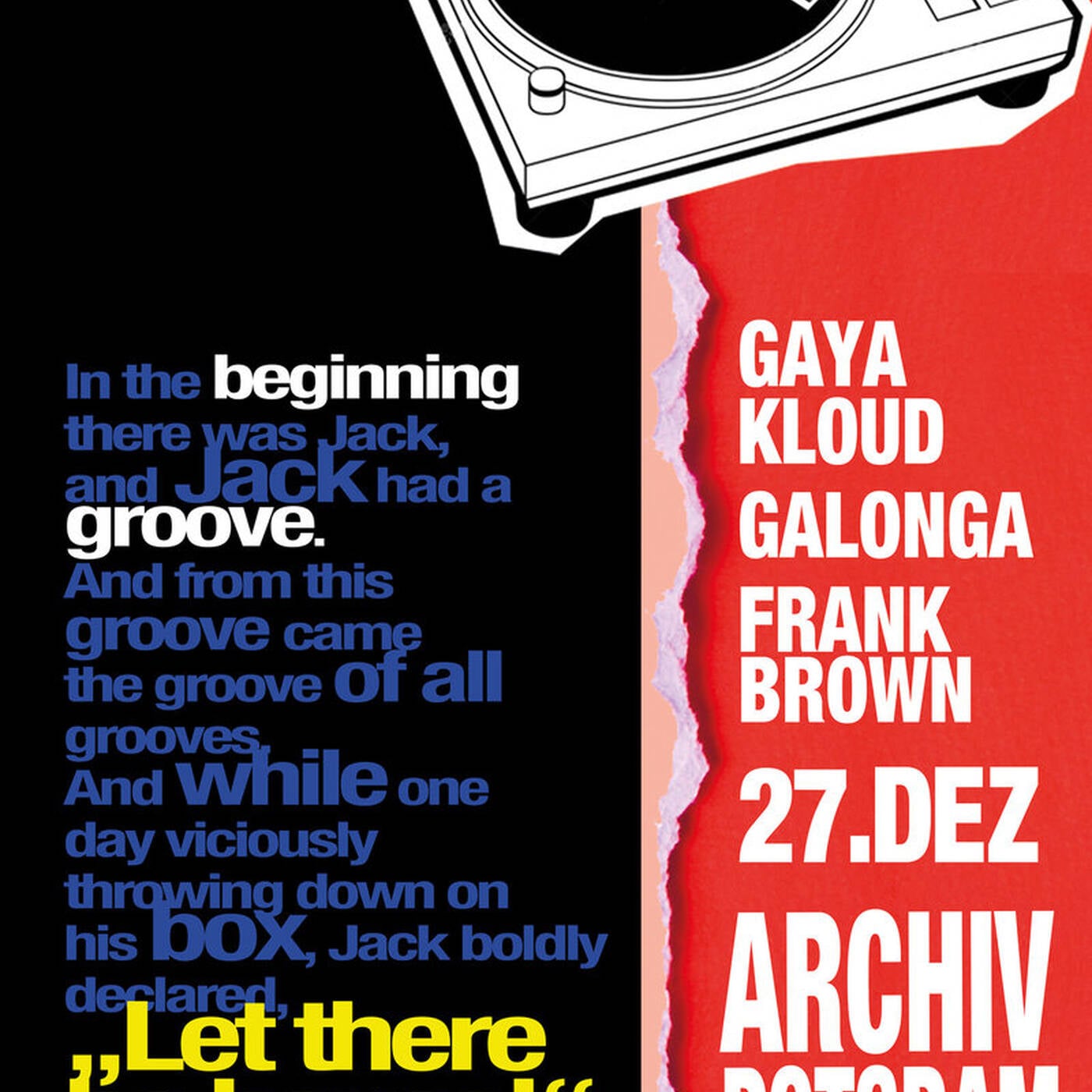 gaya kloud in the mix - live @ Archiv Potsdam 27.12.2014 episode artwork