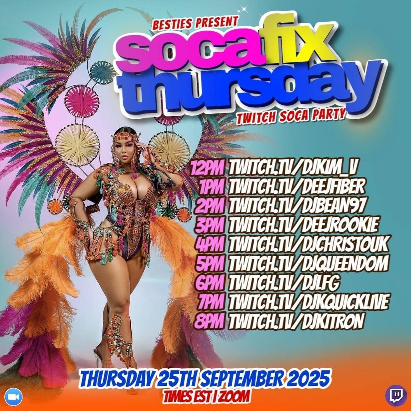SOCAFIXTHURSDAYRAIDTRAIN Hosted By BESTIES 7-8PMEST‼️(SEPT 25, 2025) episode artwork