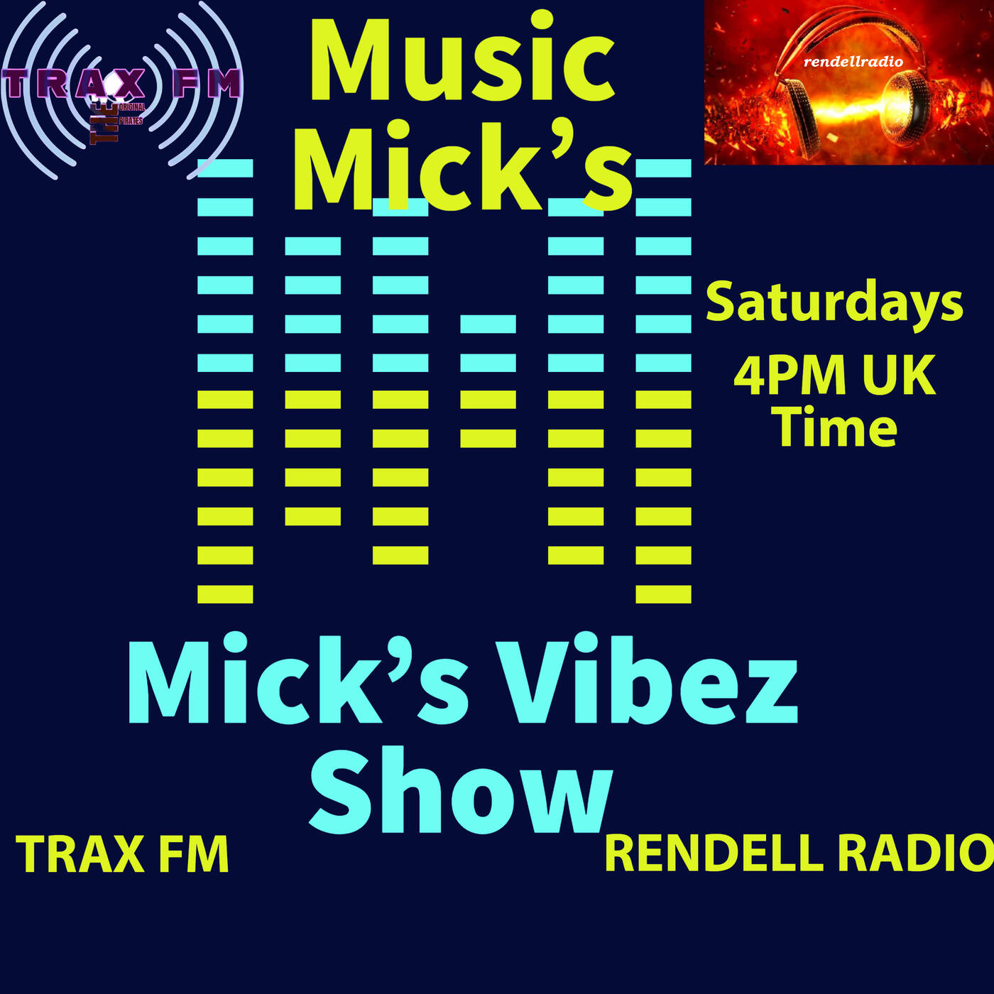 Music Mick's Mick Vibez Show Replay On Trax FM & Rendell Radio - 5th November 2022 episode artwork