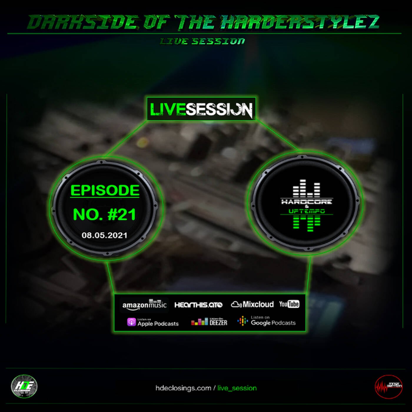 Darkside of the Harderstylez - Live Session\'s