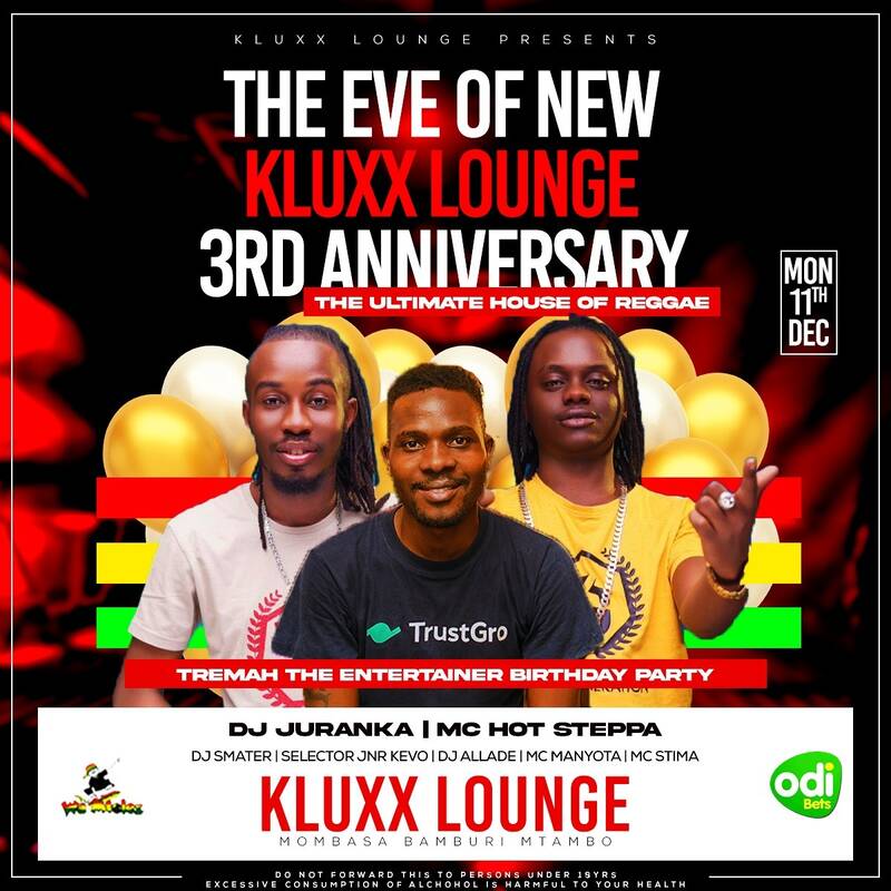 NEW KLUXX LOUNGE 3RD ANNIVERSARY