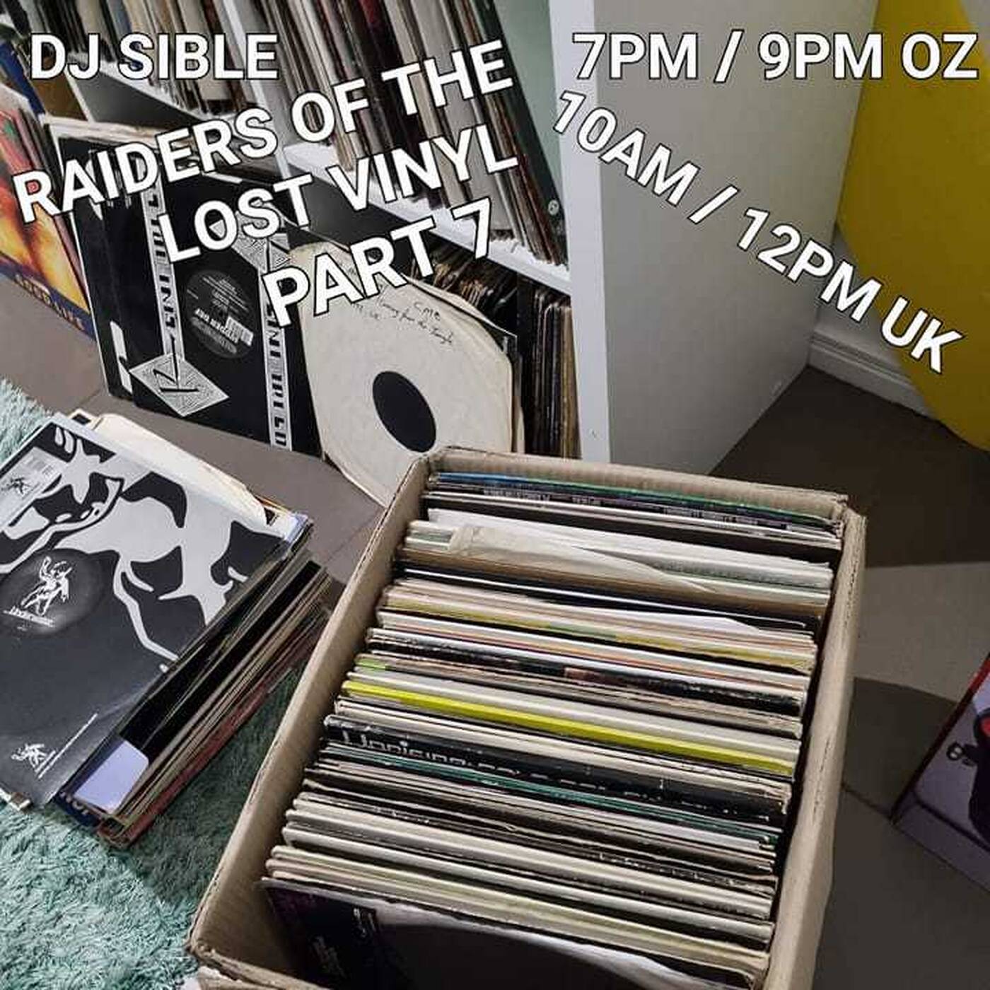 Dj Sible Part 7 Raiders Of The Lost Vinyl..DnB.19.6.22 episode artwork