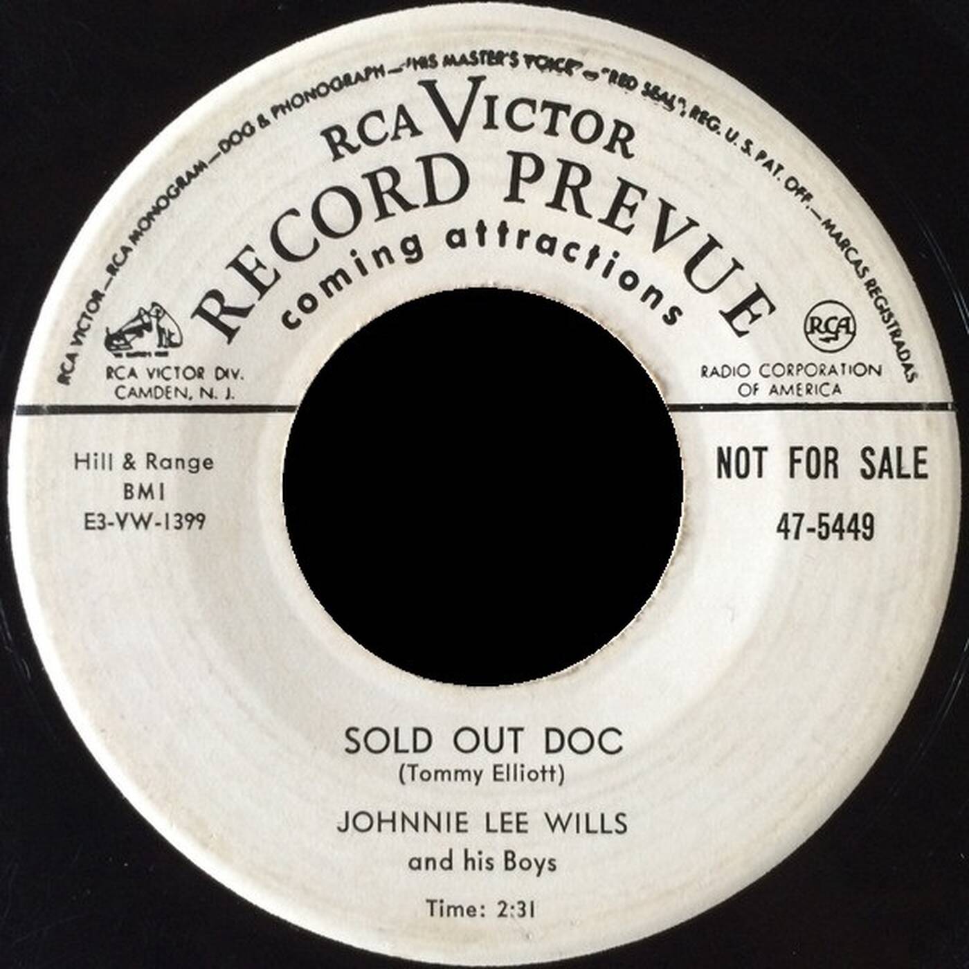 Johnnie Lee Wills & His Boys - Sold Out Doc - Two Step Side Step (1953) episode artwork